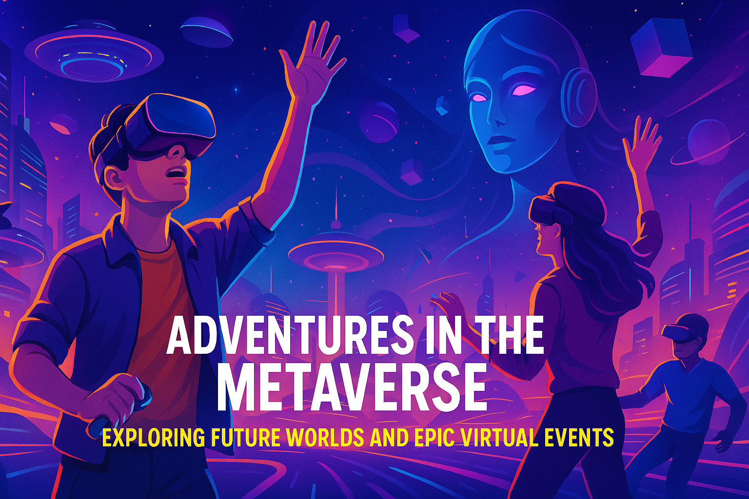 Adventures in the Metaverse: Exploring Future Worlds and Epic Virtual ...