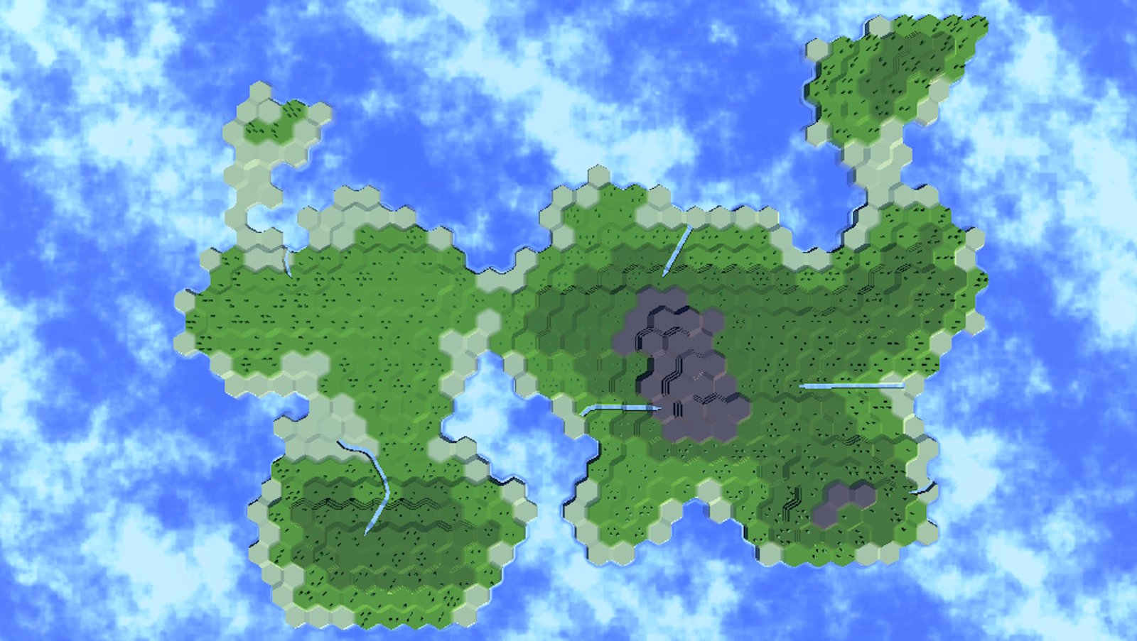 arcade hex plot game logo